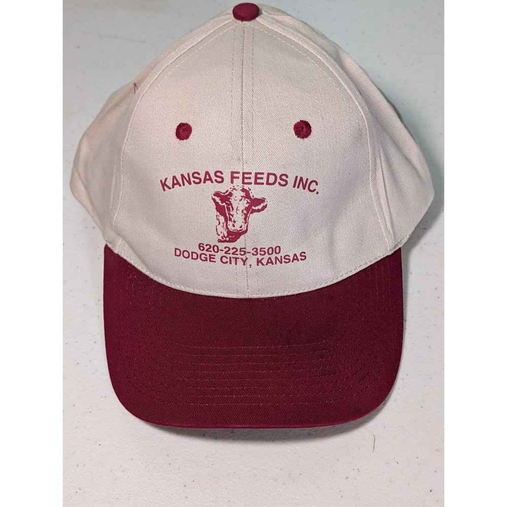Kansas Feeds Inc Adjustable Hat 100 % Cotton - Picture 2 of 12